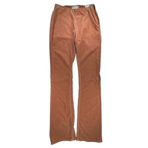 We The Free Jennie Corduroy Pants Womens 27 Burnt Orange High Rise Flare Retro